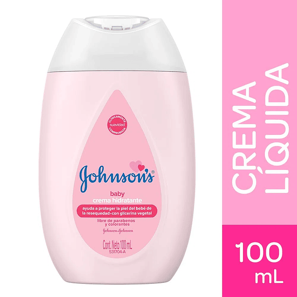Crema Jhonsons 100 ml Baby