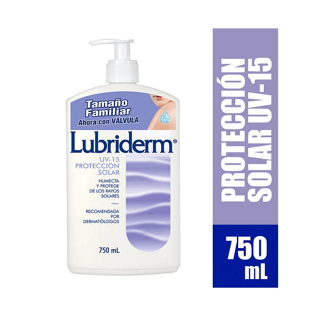 Crema Lubriderm 750 ml  Proteccion Solar
