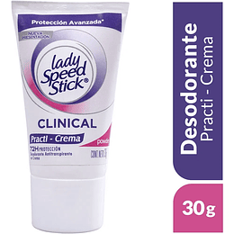Desodorante Lady Speed Stick Clinical Crema 30 gr 