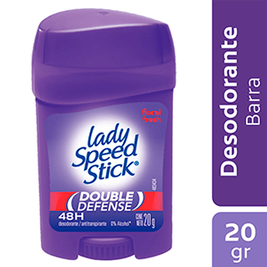 Desodorante Lady Speed Stick Barra 20 gr Floral