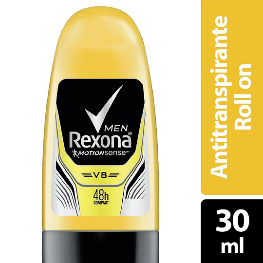 Desodorante Rexona Roll On hombre 30 ml V8