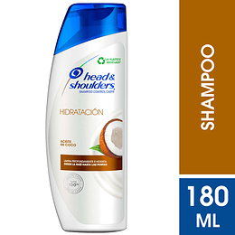Shampoo H&S 180ml Hidratacion