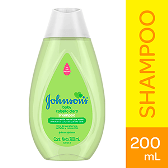 Shampoo Johnsons 200 ml Cabello Claro Manzanilla