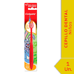 Cepillo Dental Colgate Kids Extra Suave + 2 Años 