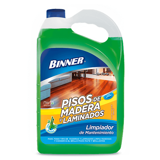 Limpiador Binner 3785 ml Pisos Laminados