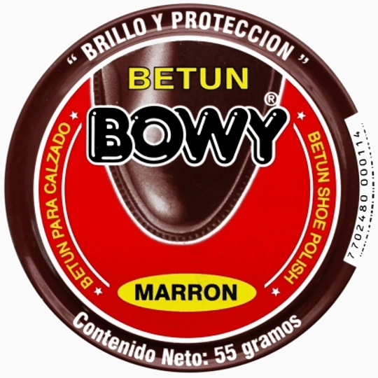 Betun Bowy 55 gr Marron