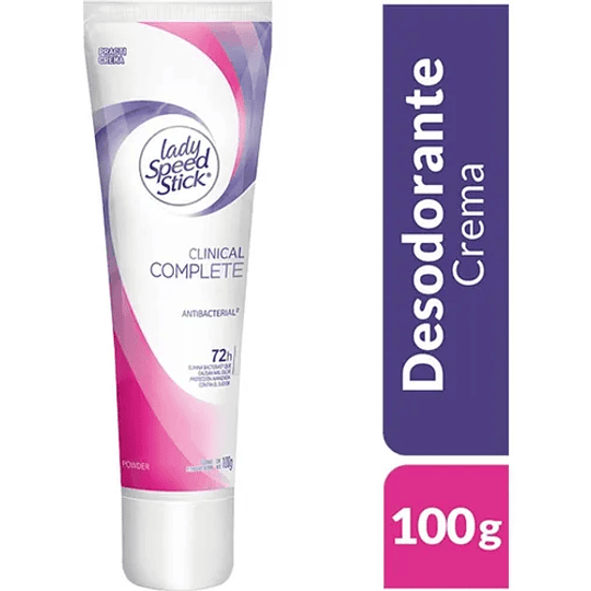 Desodorante Lady Speed Stick Clinical Crema 100 gr 