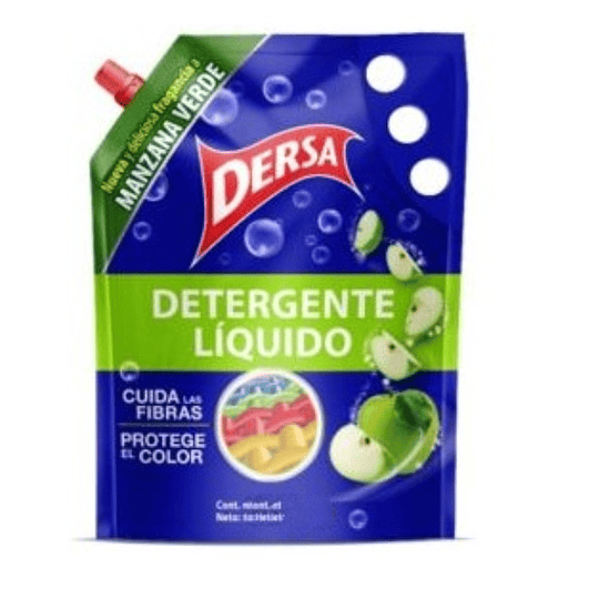 Detergente Liquido Dersa 400 ml Manzana