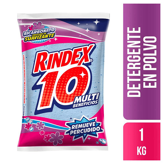 Detergente Rindex 10 1000 gr Suavizante 