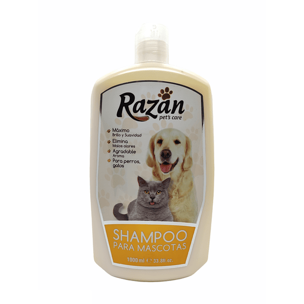 Shampoo Mascotas Razan 1000ml