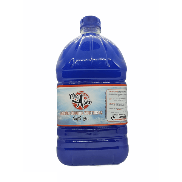 Detergente Liquido Tipo Rey Megaseo 5000 ml