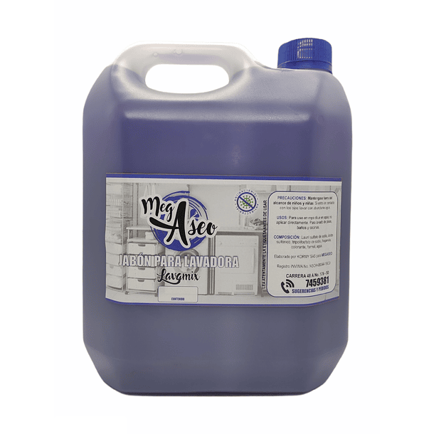 Detergente Liquido Megaseo 4000 ml