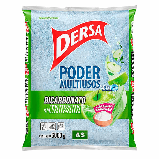 Detergente AS 6000 gr Bicarbonato + Manzana