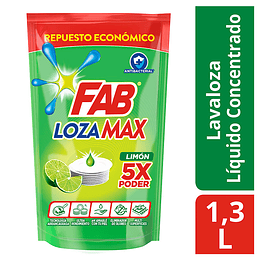 Lavaloza Liquido Fab 1300 ml Doypack Limon