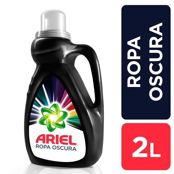 Detergente Liquido Ariel 2000 ml Ropa Oscura