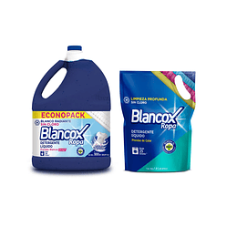 Detergente Liquido Blancox 3800 ml + 1800 ml Oferta