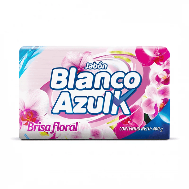 Jabon Blanco AzulK 400 gr Brisa Floral