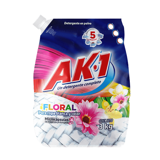 Detergente AK-1 3000 Gr Floral
