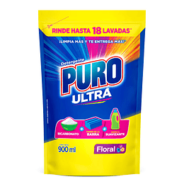 Detergente Liquido Puro Ultra 900ml