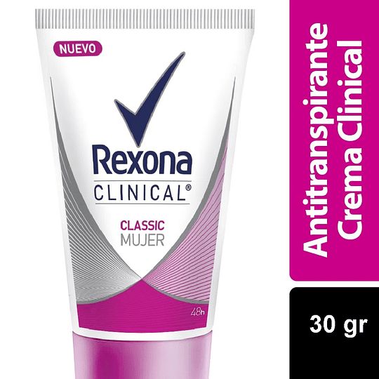 Desodorante Rexona Clinical Mujer 30 gr Classic