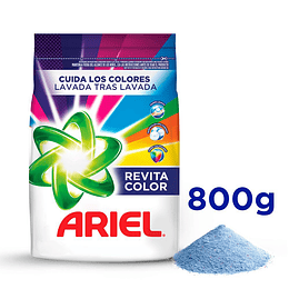 Detergente Ariel 800 gr Revita Color
