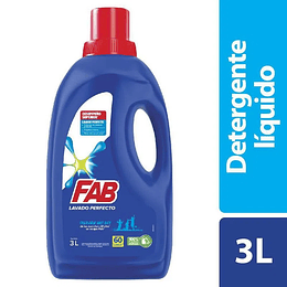 Detergente Liquido Fab 3000 ml
