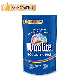 Detergente Woolite 900 ml Doypack Todos Los Dias