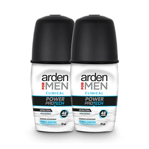 Desodorante Arden For Men Clinical 70 ml 2 Unidades Oferta