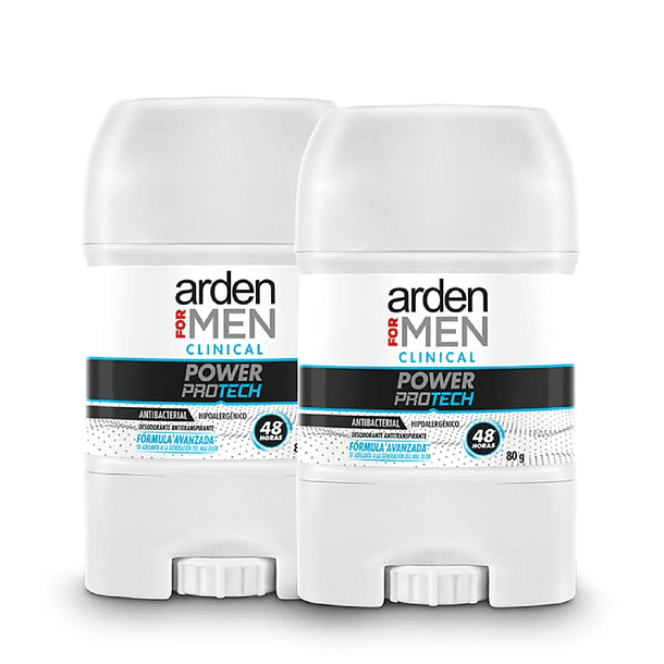 Desodorante Arden For Men Clinical Crema 80 Gr 2 Unidades