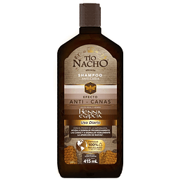 Shampoo Tio Nacho 415 ml Anti Canas Henna Egipcia