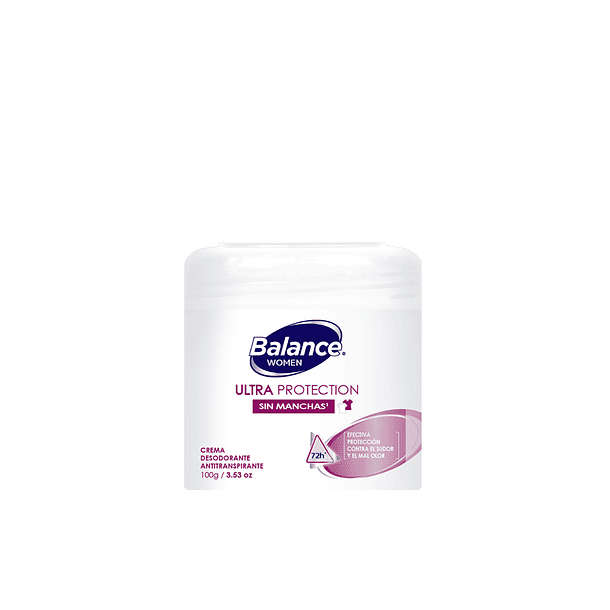Desodorante Balance Crema Woman 100 gr Ultra Protection