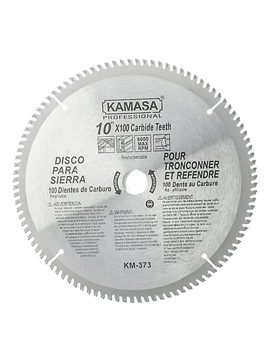 Discos Banco Sierra Kamasa 10 100 Dientes-envios Gratis 1