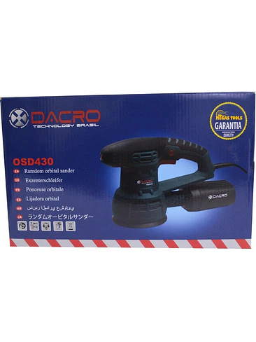 Lijadora Roto Orbital 430w Dacro  4