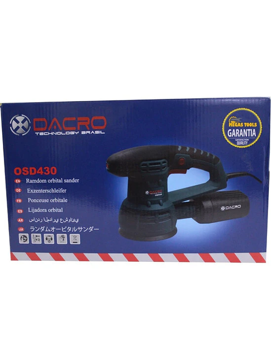 Lijadora Roto Orbital 430w Dacro  4