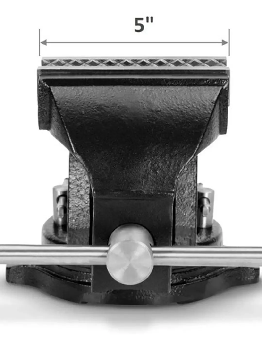 Tornillo Mecánico Banco 5 Base Giratoria 360° Y Yunque 2