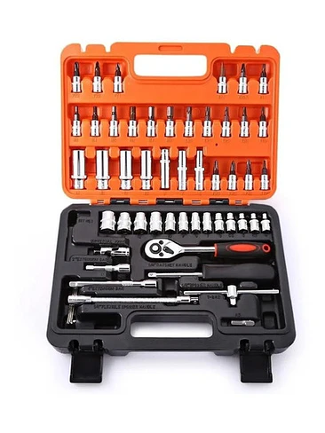 Juego Caja Set Dados Con Chicharra 1/4 53 Piezas 1
