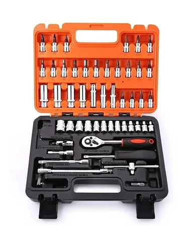 Juego Caja Set Dados Con Chicharra 1/4 53 Piezas  1