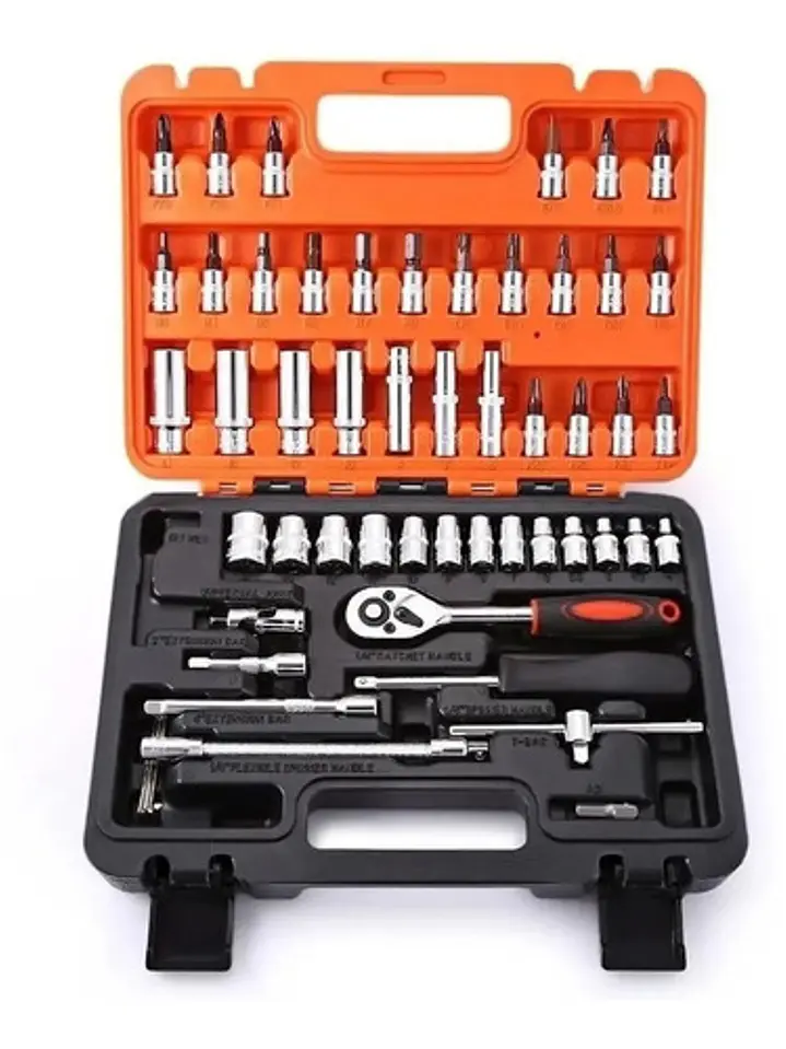 Juego Caja Set Dados Con Chicharra 1/4 53 Piezas  1