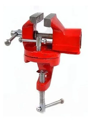 Tornillo De Banco Joyería Orfebrería 50 Mm Giratorio  1