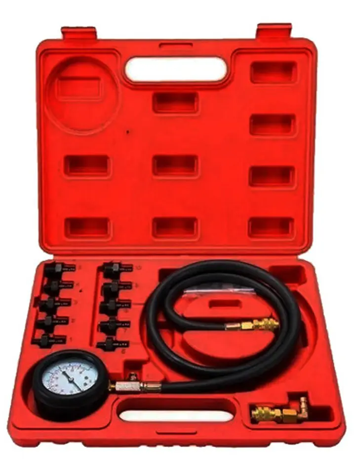 Kit Medidor Manómetro Presión De Aceite Automotriz Universal 1