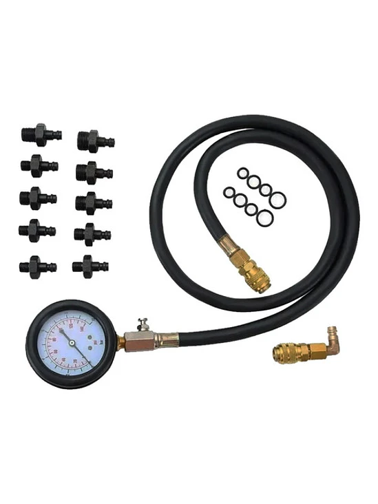 Kit Medidor Manómetro Presión De Aceite Automotriz Universal 2