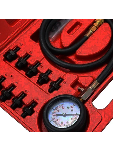 Kit Medidor Manómetro Presión De Aceite Automotriz Universal 4