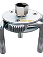 Llave Saca Filtro De Aceite Universal Estilo Tipo Araña - Miniatura 1