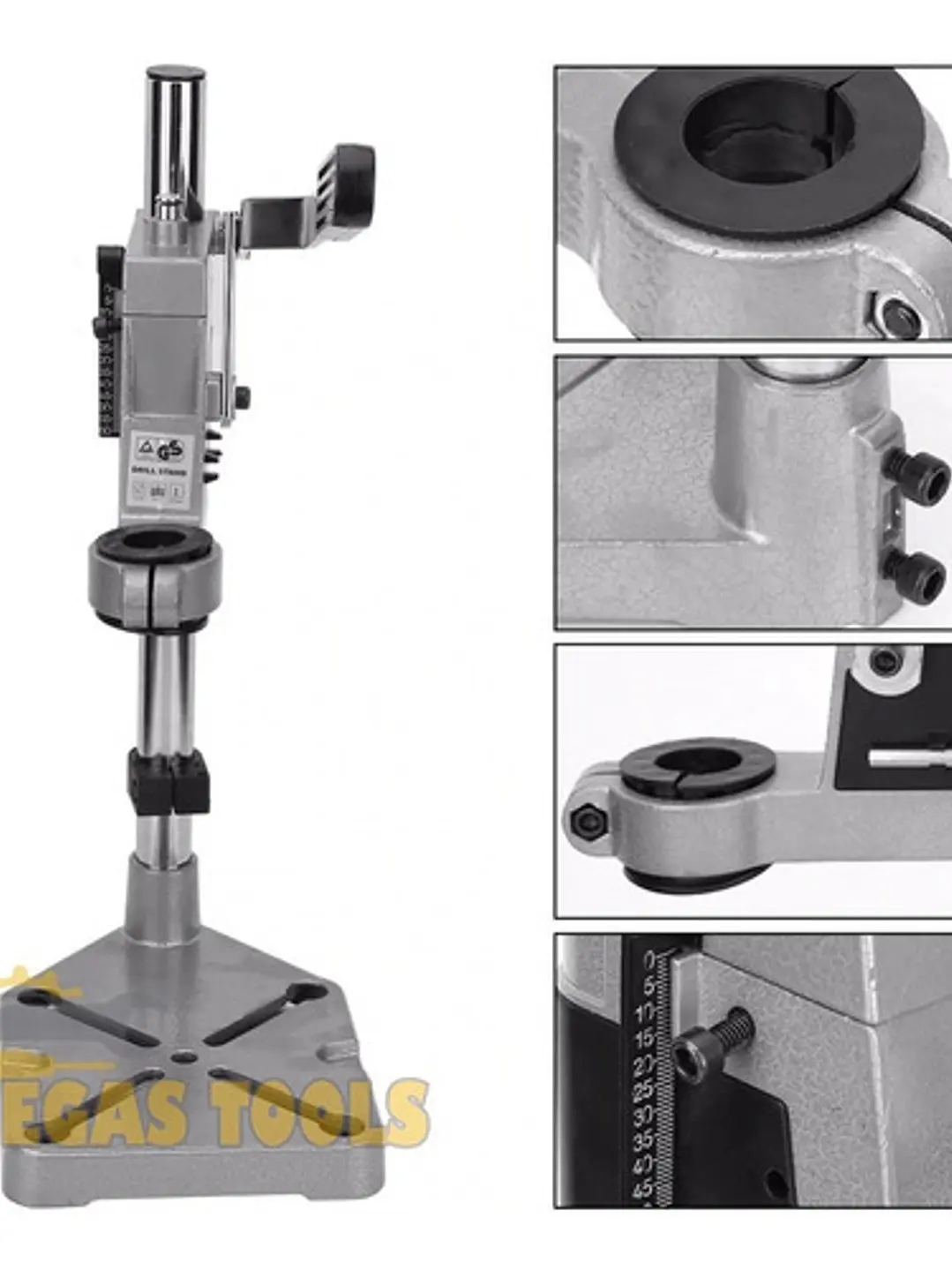 Prensa Taladro Soporte Pedestal Porta Taladro Banco 4