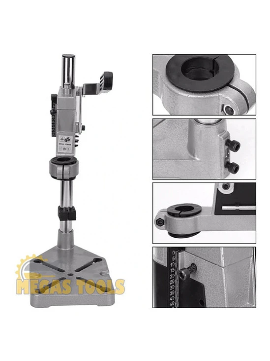 Prensa Taladro Soporte Pedestal Porta Taladro Banco 5