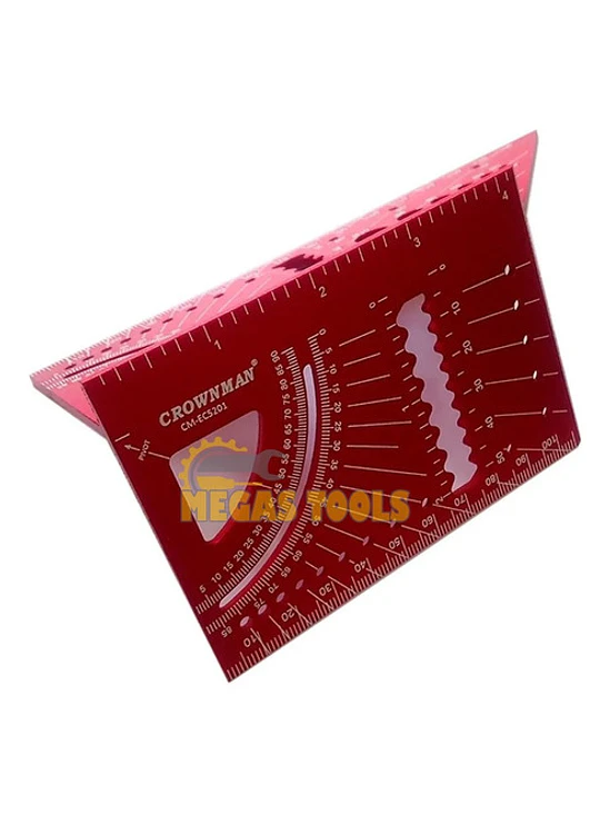 Escuadra 3d 45 /90 Grados 150mm Carpintero Multiuso 1