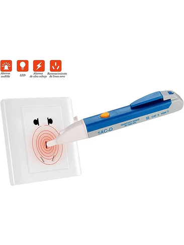 Detector De Voltaje 12v-1000v Ac Sin Contacto Total 2