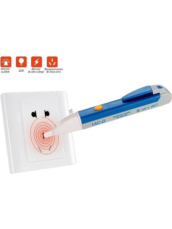 Detector De Voltaje 12v-1000v Ac Sin Contacto Total 2