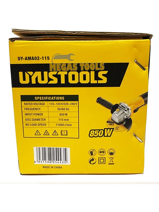 Esmeril Angular Galletero 4/12puLG 115mm 850w-envios Gratis 4