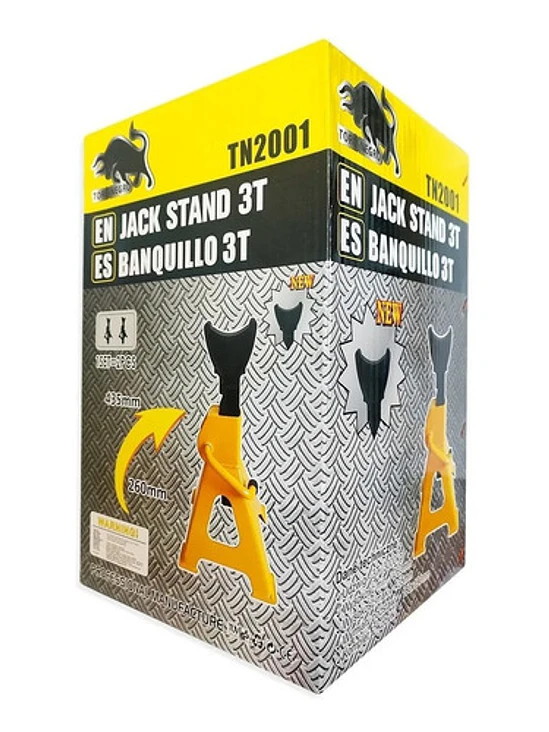 Banquillos Caballete Soporte 3 Toneladas 2 Pcs  2